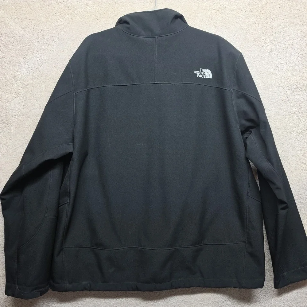The North Face Apex Bionic Softshell Jacket Mens‎ Black Size XXL Full Zip 2012